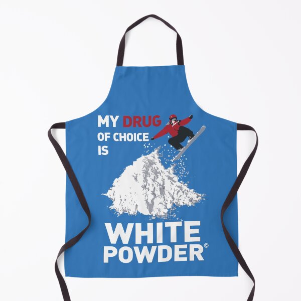 Artikelvorschau, Meine Droge der Wahl ist weißes Pulver für Snowboardsüchtige entworfen und verkauft von cinemadnesshirt.