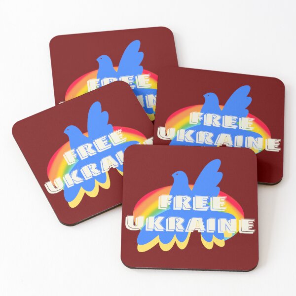 Item preview, Dove of Peace Ukraine Rainbow designed and sold by vibeno1.