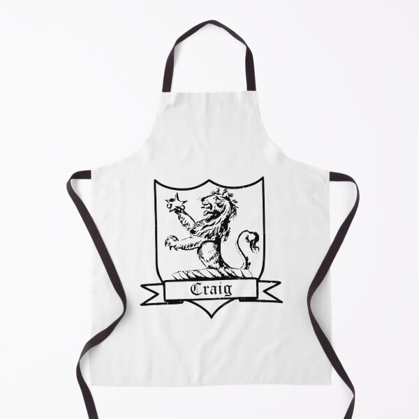 Item preview, Craig Surname Crest designed and sold by BagTown Clans.
