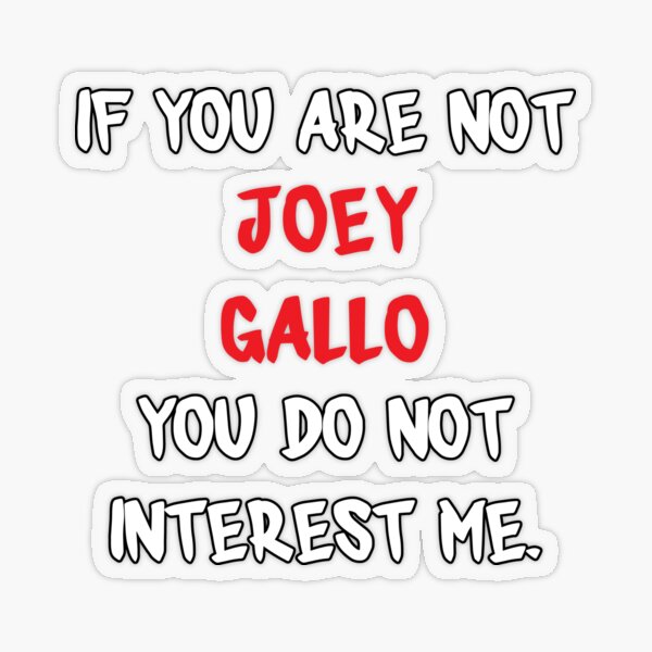 Joey Gallo Active T-Shirt for Sale by devinobrien