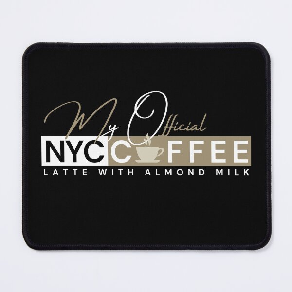 Item preview, NYC Coffee Latte With Almond Milk designed and sold by Mompreneur and Daughter.