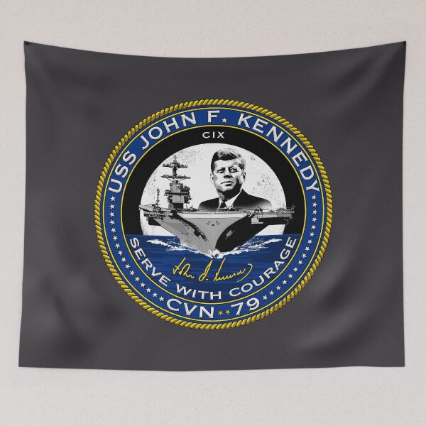 Item preview, USS John F. Kennedy -CVN-79 (United States Navy) designed and sold by wordwidesymbols.