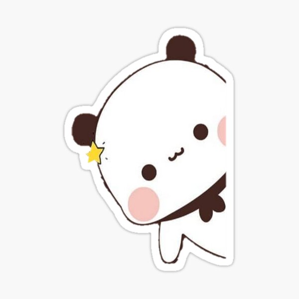 Unbranded Love Hugs Panda Bear, Bubu Dudu Sticker, Cute India