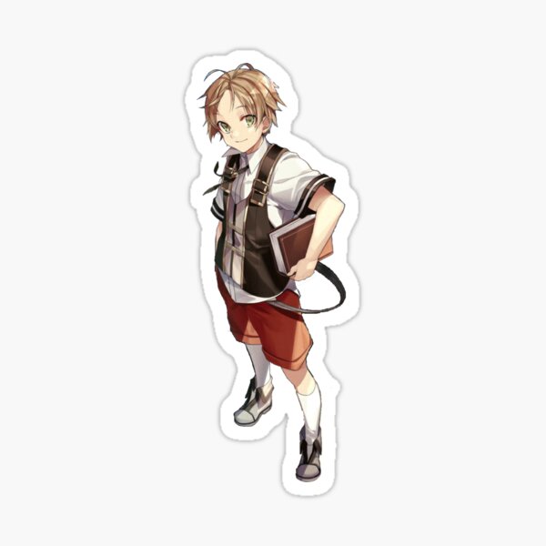 Rudeus Greyrat Mushoku Tensei Sticker By Otakuemporium Redbubble