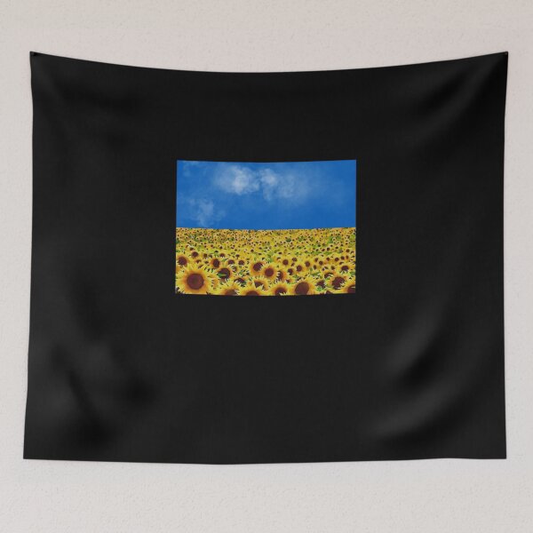 Item preview, Ukrainian flag with sunflowers, I support Ukraine, I stand with Ukraine. All profit donated to human designed and sold by TehranJamall3.