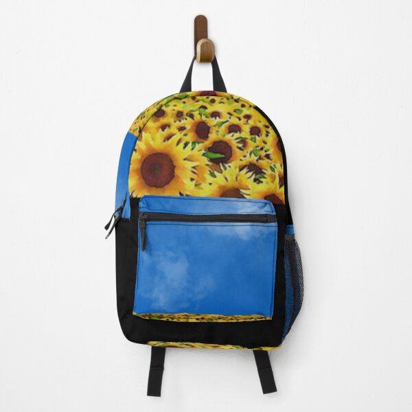 Item preview, Ukrainian flag with sunflowers, I support Ukraine, I stand with Ukraine. All profit donated to human designed and sold by TehranJamall3.