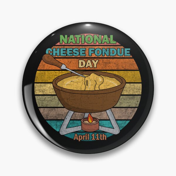 Item preview, National Cheese Fondue Day designed and sold by ValentinaHramov.
