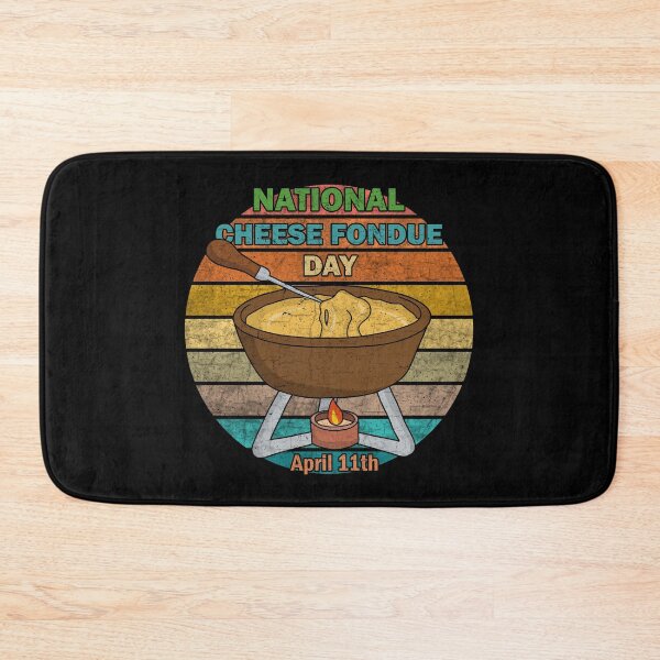 Item preview, National Cheese Fondue Day designed and sold by ValentinaHramov.