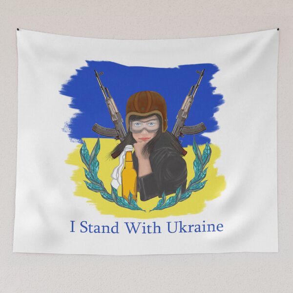 Item preview, I Stand With Ukraine designed and sold by KateQR.