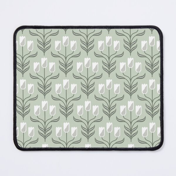 Item preview, 0761 - white flowers pattern designed and sold by RouCouCou.