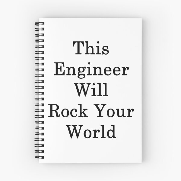 Item preview, This Engineer Will Rock Your World  designed and sold by supernova23.