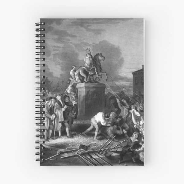 Aperçu de l'œuvre Tirer vers le bas la statue de George III créée et vendue par warishellstore.