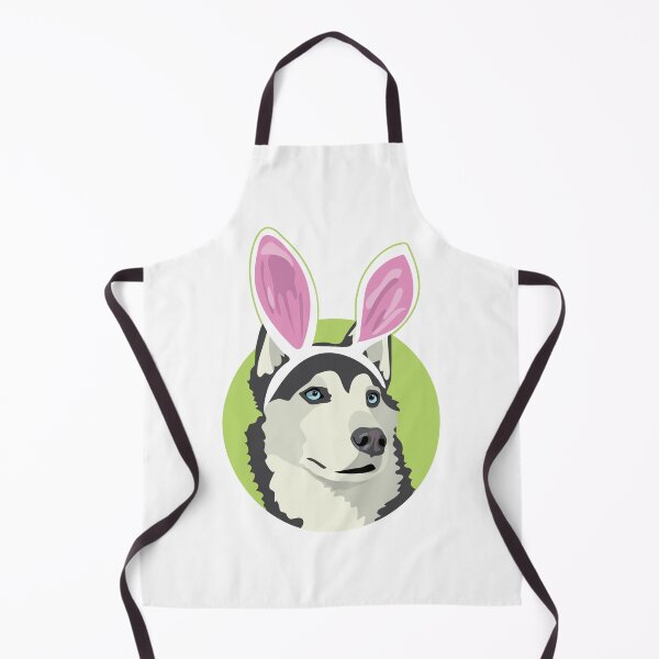 Item preview, drawing , easter dog (husky) designed and sold by JAG2B.