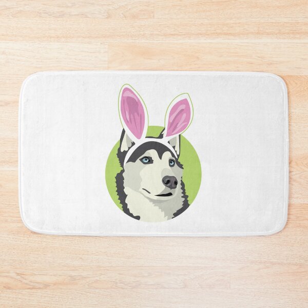 Item preview, drawing , easter dog (husky) designed and sold by JAG2B.