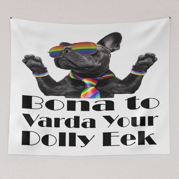Item preview, Bona to Varda Your Dolly Eeek  - Guide to Polari -  Gay Pride designed and sold by MauveMoves.