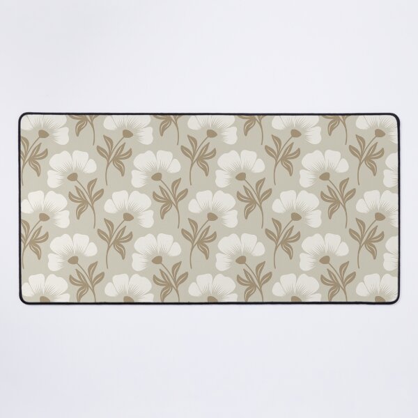 Item preview, 0769 - white flowers pattern designed and sold by RouCouCou.