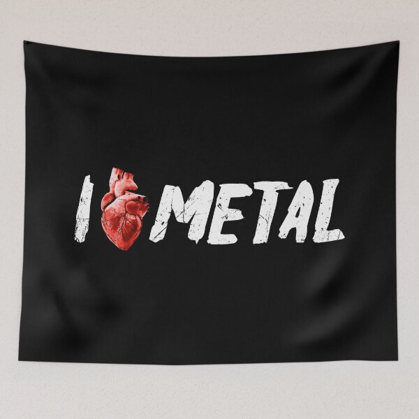 Item preview, I love Metal designed and sold by Gezwompl.