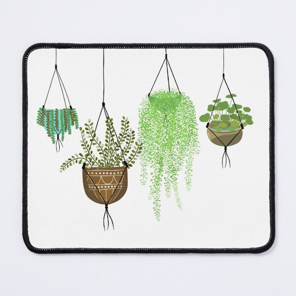Item preview, Stylish plants in hanging planters for mom designed and sold by GraphismNinja.