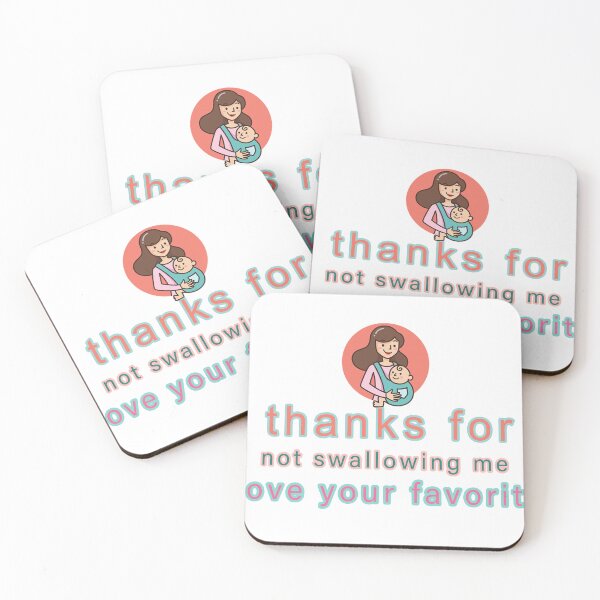 Item preview, Mom Thanks For not swallowing me love your favorite designed and sold by Zayncollections.