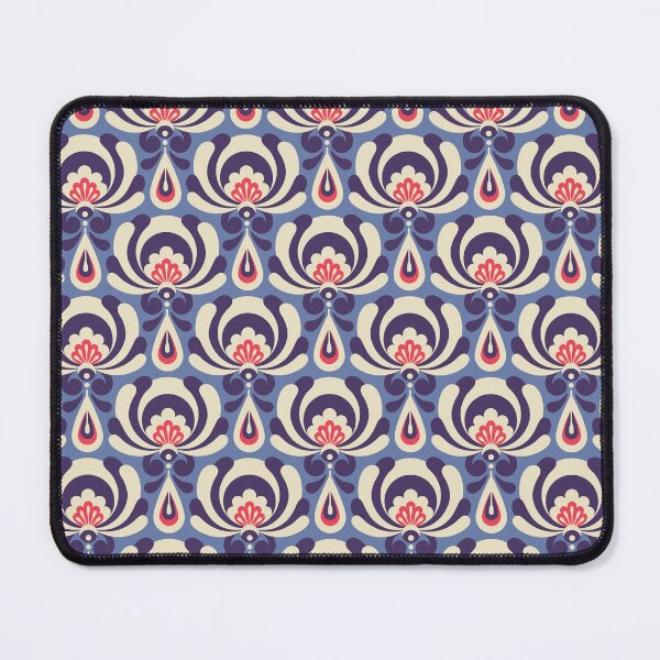 Item preview, 0781 - retro flowers pattern designed and sold by RouCouCou.