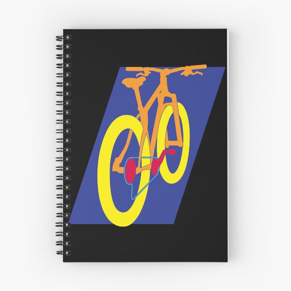 Item preview, Copy Of Pop Art Orange Hardtail Mtb Sticker designed and sold by ethenfran6.