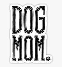 Pegatina Perro mamá - flaco
