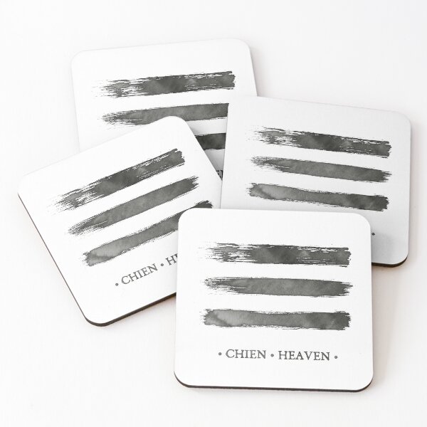 Item preview, Trigram Heaven - Book of Changes - Ink brush designed and sold by zachholmbergart.