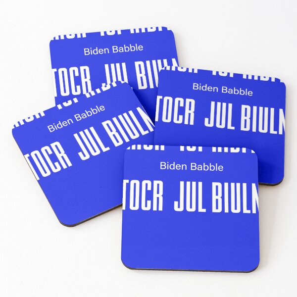 Item preview, ehgk iof ridfn tocr jul biuln Biden Babble Classic T-Shirt designed and sold by LisannDuring.