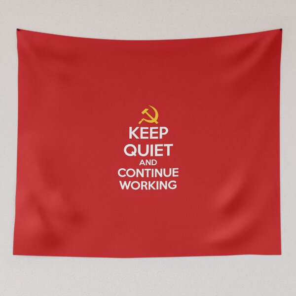 Item preview, Keep quiet and continue working designed and sold by MrYum.