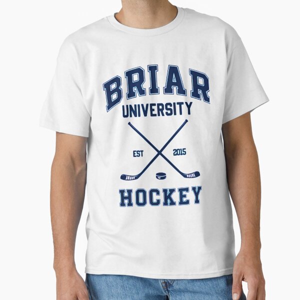 Vista previa del artículo con la obra «Hockey de Briar U Fuera del campus Graham 44 Dos lados», diseñado y vendido por HollyBanks.