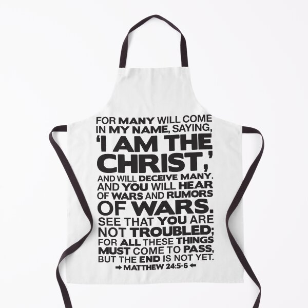 Item preview, Matthew 24:5-6 I am the Christ designed and sold by plushism.