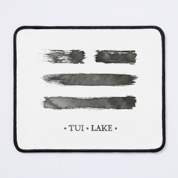 Item preview, Trigram Lake - Book of Changes - Ink brush designed and sold by zachholmbergart.