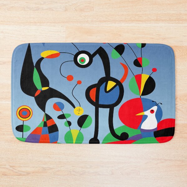 In Style Of Miro Bath Mat