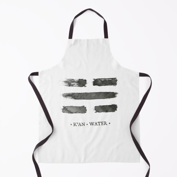 Item preview, Trigram Water - Book of Changes - Ink brush designed and sold by zachholmbergart.