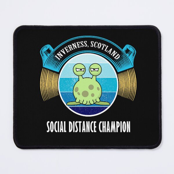 Item preview, Social distance champion - Loch Ness Monster, Inverness, Scotland designed and sold by mmammammira.