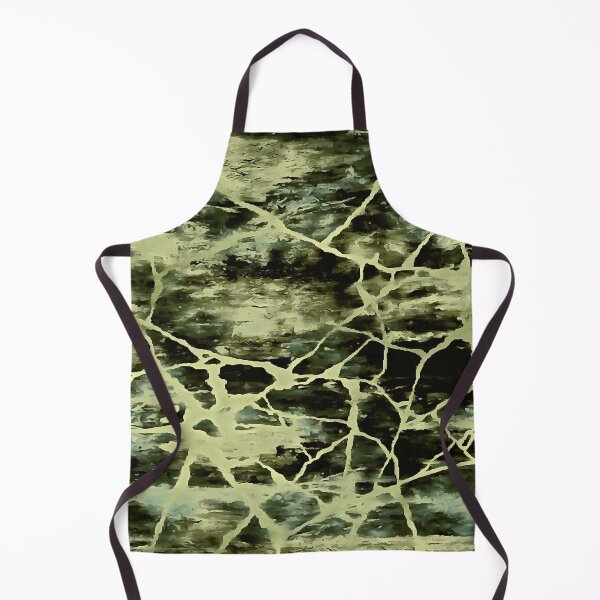 Item preview, Greige Grunge Fractures Abstract Art designed and sold by taiche.