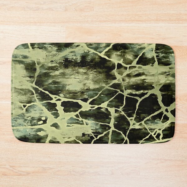 Item preview, Greige Grunge Fractures Abstract Art designed and sold by taiche.