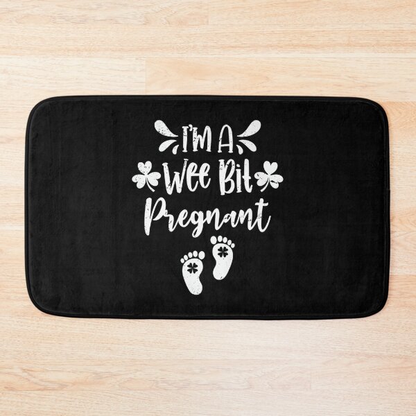 Item preview, I'm A Wee Bit Pregnant Irish St Patricks Pregnancy Reveal designed and sold by zacben.