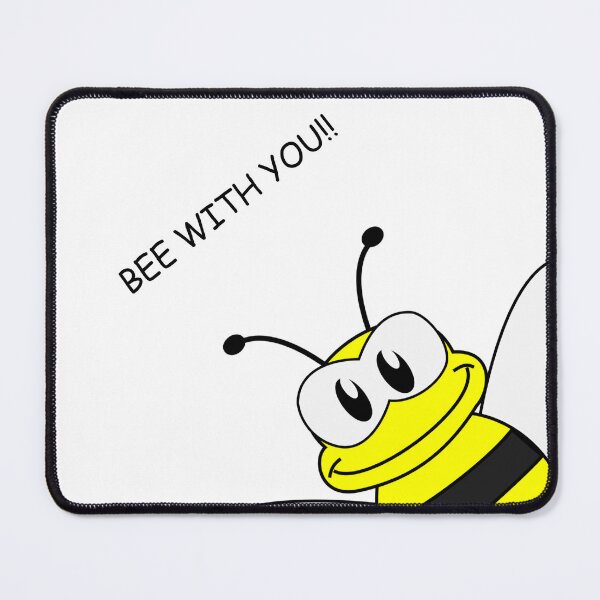 Item preview, Bee Be with you funny cute cartoon  designed and sold by Panya-Design.