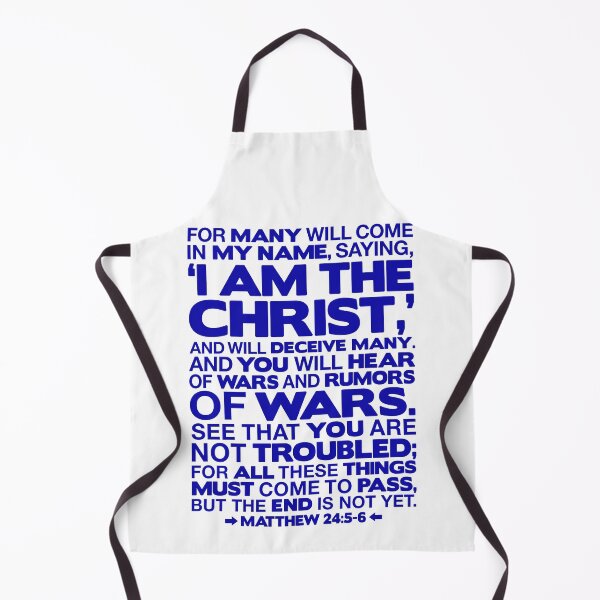 Item preview, Matthew 24:5-6 I am the Christ designed and sold by plushism.