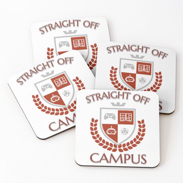 Item preview, Straight Off Campus - Gamer Crest designed and sold by HollyBanks.