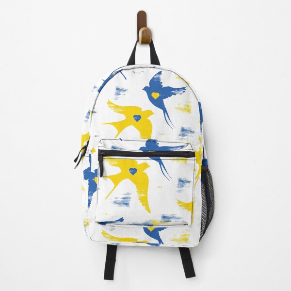 Item preview, Birds of Peace | Ukrainian Flag color hand drawn heart, Peace for Ukraine designed and sold by RenattaZare.