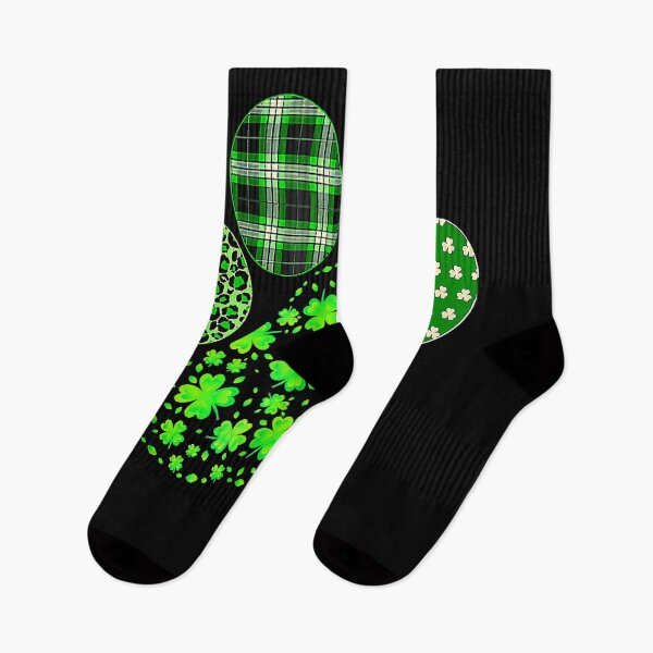 Item preview, Cute Irish St Patrick's Day Lucky Shamrock Dog Paw Clovers T-Shirt designed and sold by oglesum.