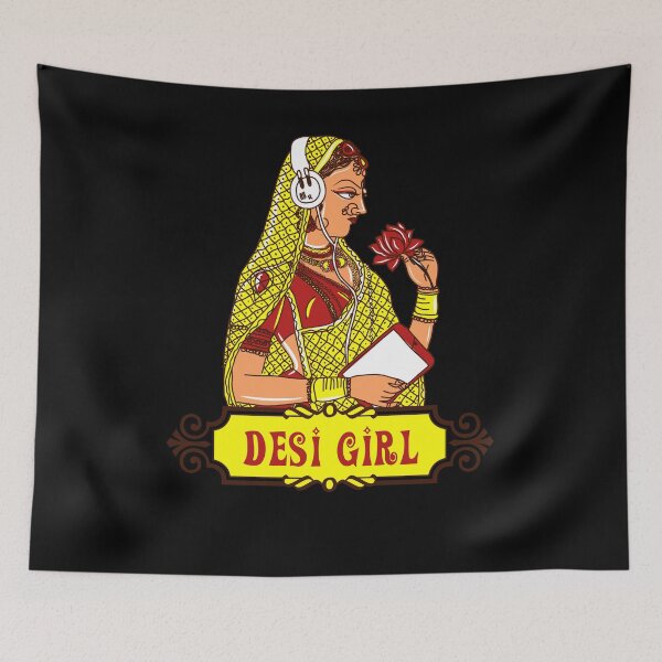 Item preview, Desi Lady designed and sold by tagmecool.