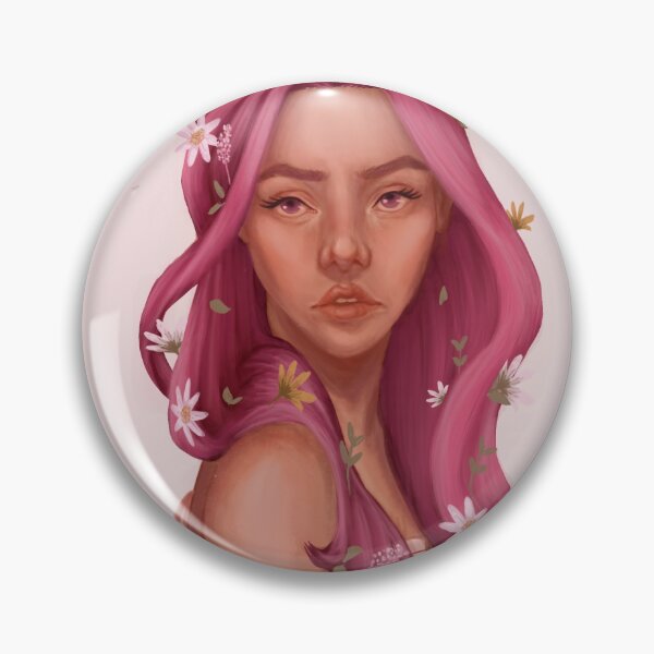 Item preview, Flower girl portrait designed and sold by Celestedmorrow.