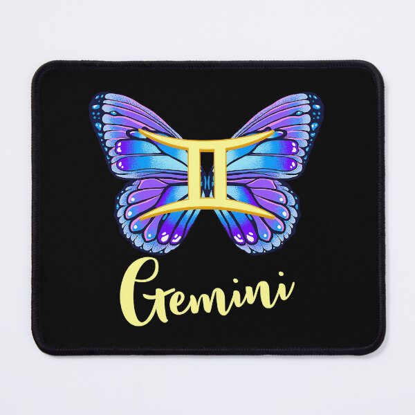 Item preview, Gemini Butterfly Zodiac Sign of Butterfly Wings designed and sold by vincentalan.