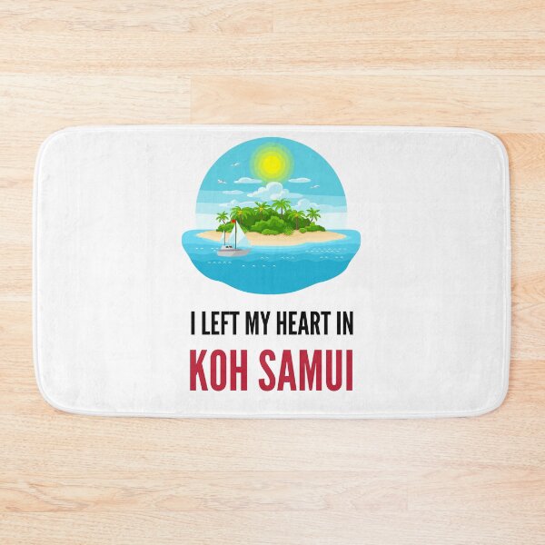 Item preview, I left my heart in Koh Samui shirt - Samui gift, Samui shirt, Vacation shirt, Thailand lover, Thailand traveller designed and sold by NaNapolitano.