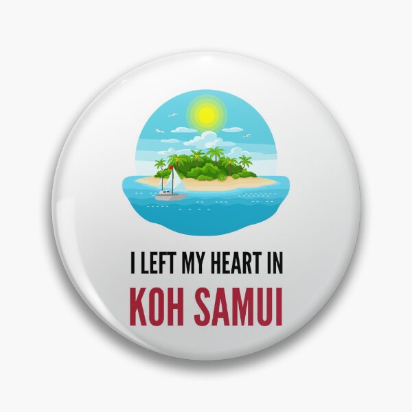 Item preview, I left my heart in Koh Samui shirt - Samui gift, Samui shirt, Vacation shirt, Thailand lover, Thailand traveller designed and sold by NaNapolitano.