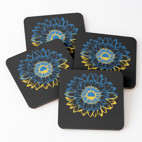 Item preview, Sunflower Ukrainian Flag,sunflower designed and sold by Sunrise-Art.