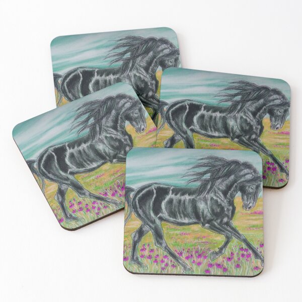 Item preview, Bkack beauty andalusian stallion designed and sold by horseaddicted.